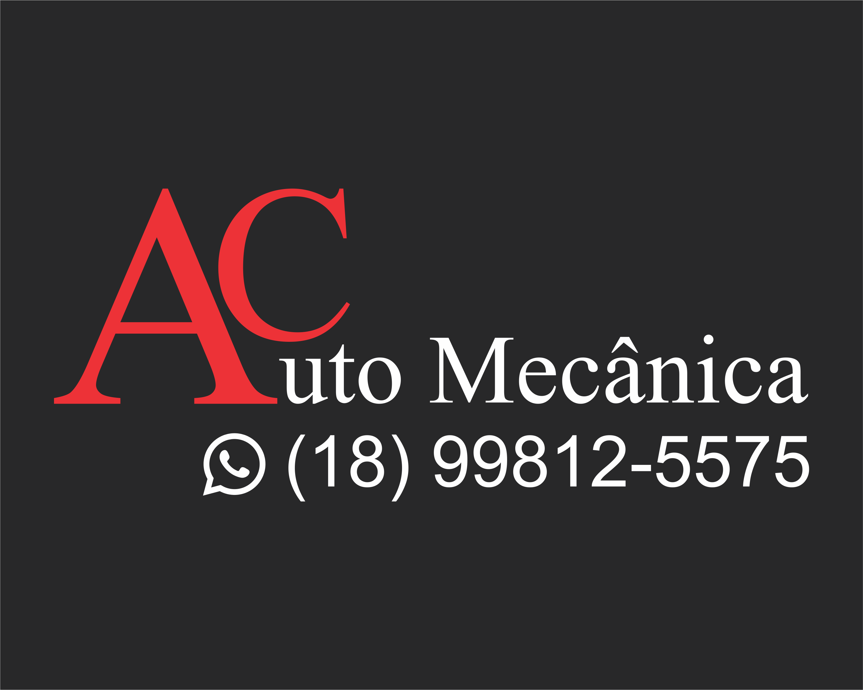 AC - Auto Mecânica - Oficina Mecânica em Birigui